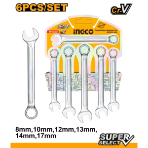 SPANNER Set COMBI 6p INGCO ™ auto part product photo
