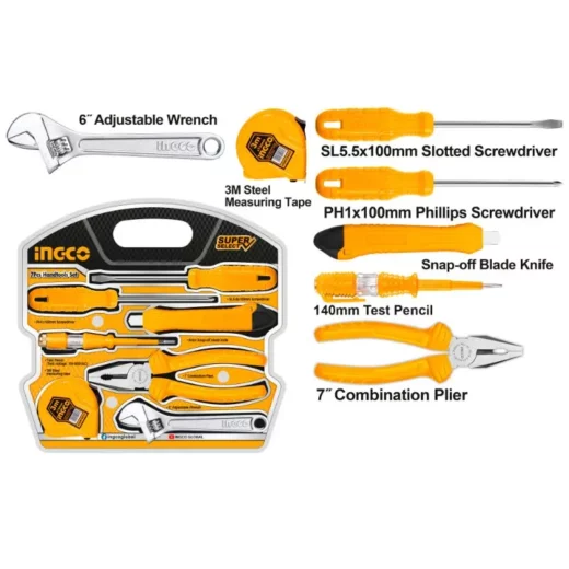 Tool Set 7P Ingco ™ 1 TOOL Set 7p INGCO ™ auto part product photo