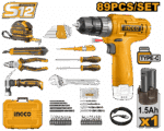DRILL CORDLESS 12v & TOOLS 89p ™ auto part product photo