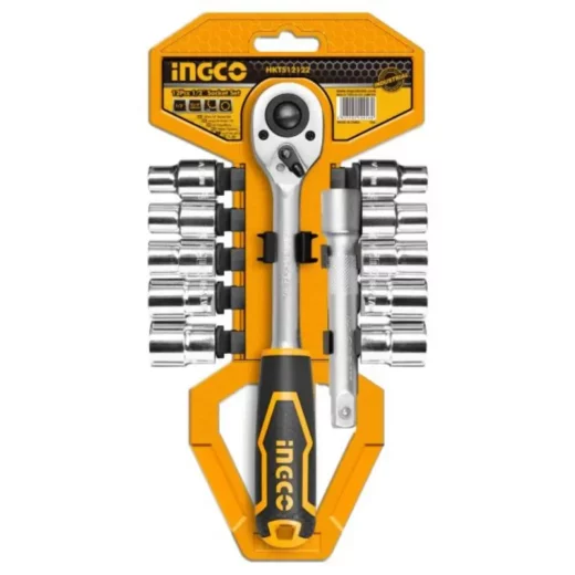 Socket Set 1 2 12P Ingco ™ 1 Socket Set 1 2 12p INGCO ™ auto part product photo