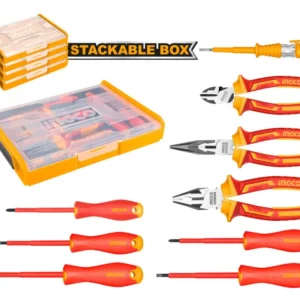 TOOL Kit ELECTRICIAN Vde 1000V 9p INGCO ™ auto part product photo