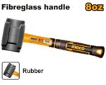 Mallet Rubber Fibre Glass Handle 220g Black INGCO ™ auto part product photo