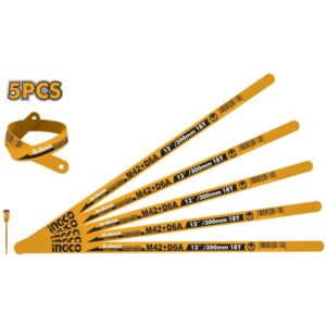 Blade Hacksaw Bi Metal 300mm X 24 Teeth 5 Pieces ™ auto part product photo