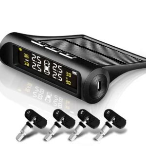 Wireless Car TPMS (Tyre Pressure Monitoring System) - Internal Sensors (Solar Powered) auto part product photo