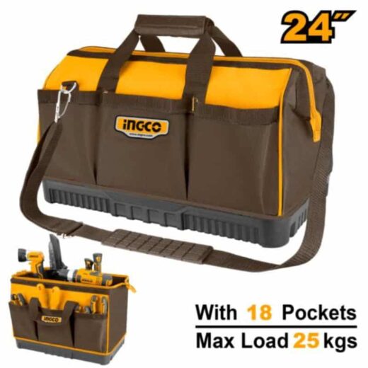 Tool Bag Hard 600Mm Ingco ™ 1 TOOL Bag HARD 600MM INGCO ™ auto part product photo