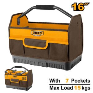TOOL Bag 400MM HARD BOTTOM 7 POCKET INGCO ™ auto part product photo