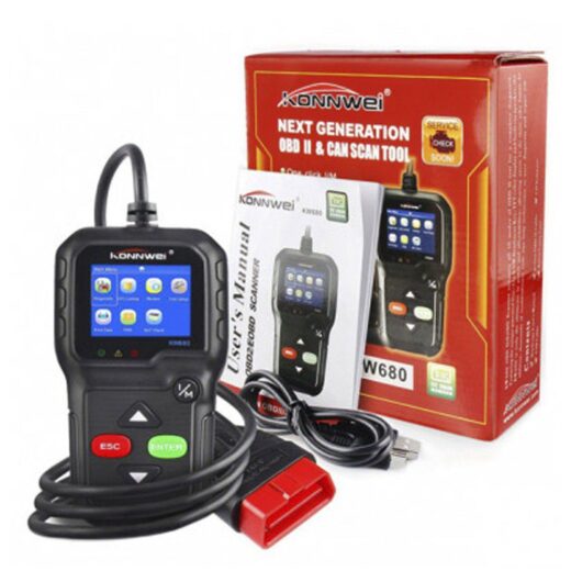 Konnwei Kw680 Diagnostic Scan Tool (Obdii Engine Codes & Live Data) 1 Konnwei KW680 Diagnostic Scan Tool (OBDII Engine Codes & Live Data) auto part product photo