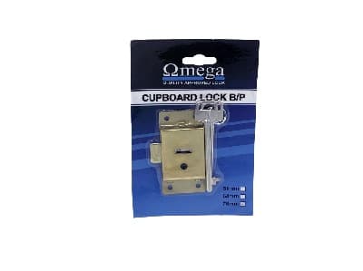 LOCK CUPBOARD 2 LEVER 76MM OMEGA ™ auto part product photo