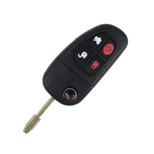 Land Rover Jaguar S Type X Xj8 Complete Remote Key 4 Button FO21 Blade 434mhz auto part product photo