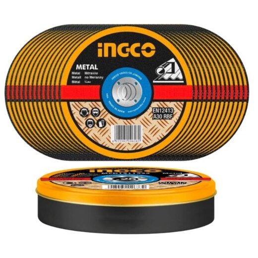 Cutting Disc 115X1.2Mm Mtl 25P Ingco ™ 1 CUTTING DISC 115x1.2mm Mtl 25p INGCO ™ auto part product photo