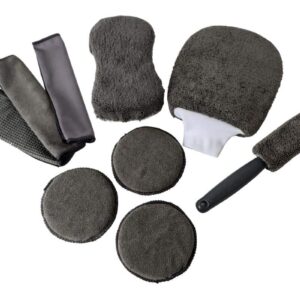 Car VALET CLEANING Kit 9 PIECES SHINE ™ auto part product photo