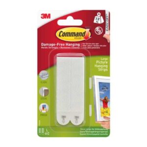 PICTURE HANGING STRIPS LARGE 8 PIECES COMMAND ™ auto part product photo