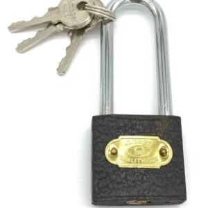 PADLOCK LONG SHACKLE IRON 50MM OMEGA auto part product photo