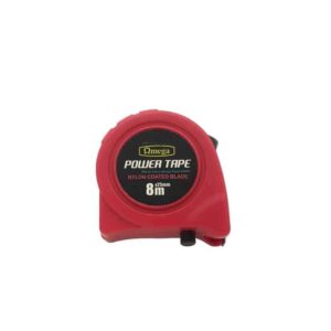 Tape Measure 8m X 25mm Red Omega ™ auto part product photo
