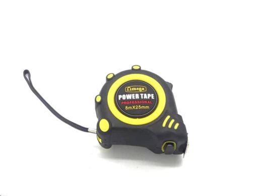 Tape Measure 5Mx19Mm Rubber Omega ™ 1 TAPE MEASURE 5MX19MM RUBBER OMEGA ™ auto part product photo
