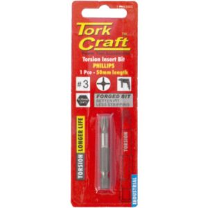 Bit INSERT PHILLIPS 1 PIECE #3x50mm TORK CRAFT ™ auto part product photo