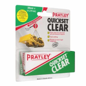 PRATLEY QUICKSET CLEAR 36ML ™ auto part product photo