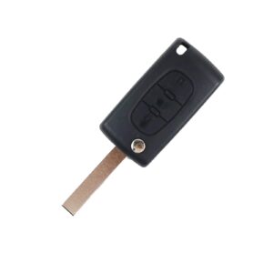 Peugeot 207 208 307 308 408 Partner Complete Remote Key 3 Button HU83 Blade auto part product photo