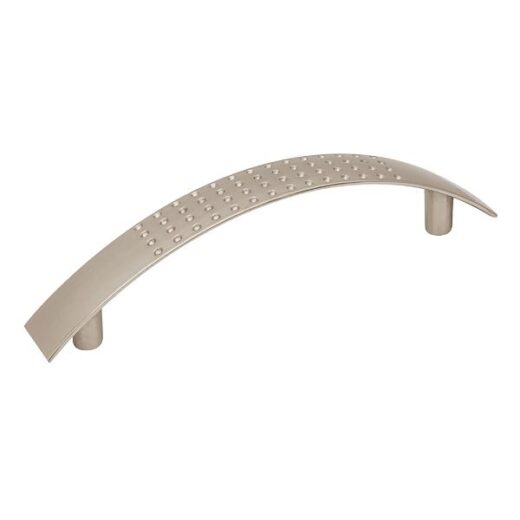Handle Clover Stipple Brushed Satin Nickel 96Mm ™ 1 HANDLE CLOVER STIPPLE BRUSHED SATIN NICKEL 96MM ™ auto part product photo