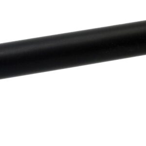 Handle Bar Hollow Metallic Black 96mmx12mm ™ auto part product photo