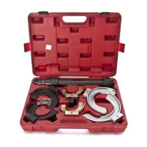 Mercedes Benz & BMW Interchangeable Fork Strut Coil Spring Compressor Tool, main photo