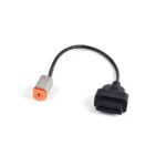 Harley Davidson Motorcycle 6 Pin to 16 Pin OBD Connector Diagnostic Cable, main photo