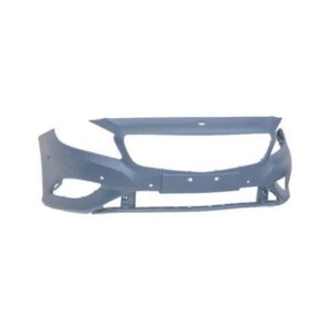 Front Bumper+Washer Hole+PDC Hole Primed 2014-2017 (Mercedes Benz GLA W156) auto part product photo