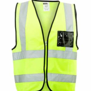 Safety Vest With Zip Lime Large ™ auto part product photo