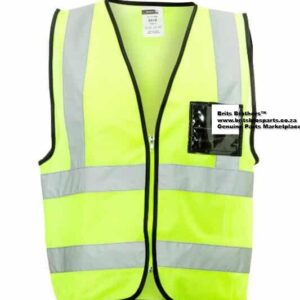 Safety Vest With Zip Lime Xl ™ auto part product photo
