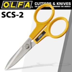 OLFA SCISSORS SERRATED STAINLESS STEEL auto part product photo