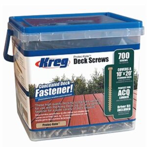 KREG DECK SCREWS 700 PIECE #8 50MM ™ auto part product photo