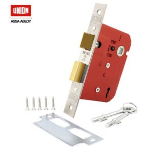 Lock Only 2 Lever Mortice Union Chrome Plated ™ auto part product photo