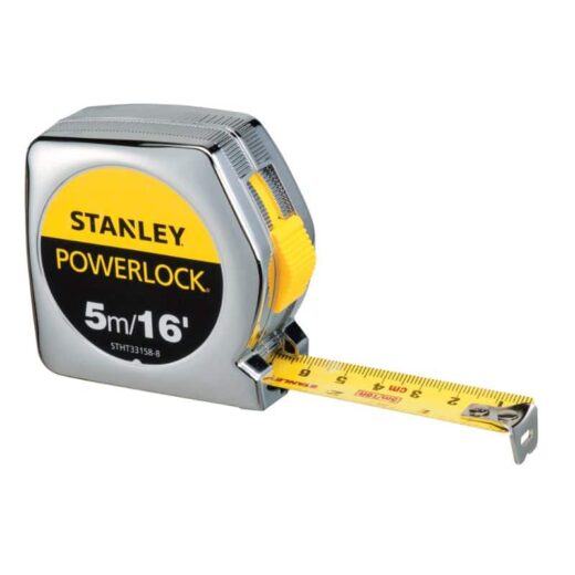 Tape Measure 5M Power Lock Stanley ™ 1 TAPE MEASURE 5m POWER LOCK STANLEY ™ auto part product photo