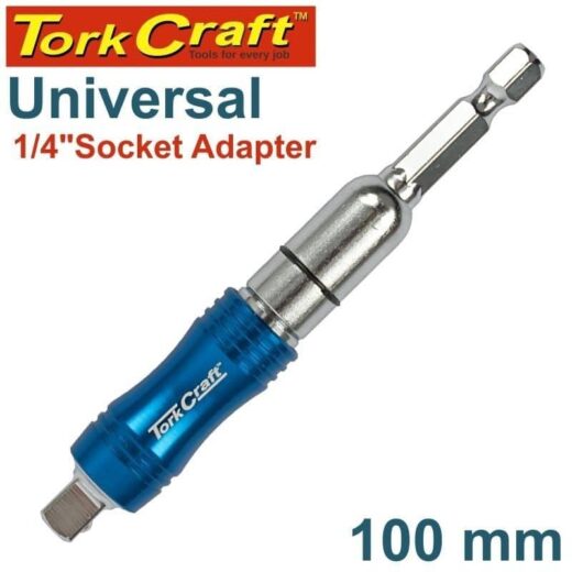 Socket Adapter Universal Hex 1 4″ 100Mm ™ 1 Socket Adapter Universal Hex 1 4″ 100mm ™ auto part product photo