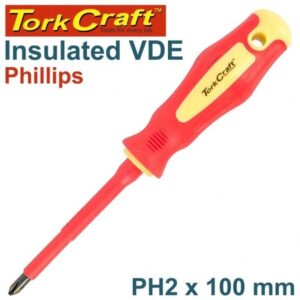 SCREWDRIVER INSULATED PHILLIPS No.2x100 ™ auto part product photo