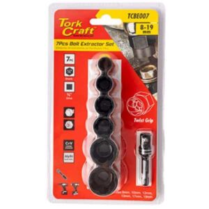 BOLT EXTRACTOR Set 7 PIECE TORK CRAFT ™ auto part product photo