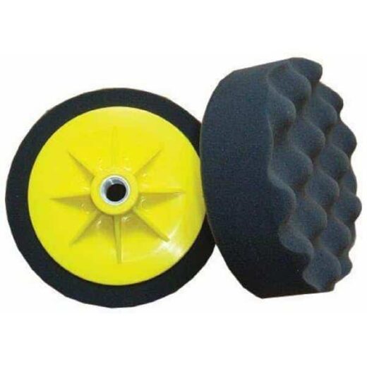 Polishing Sponge Black Waffle Soft 150Mmx45 ™ 1 Polishing Sponge Black Waffle Soft 150mmx45 ™ auto part product photo