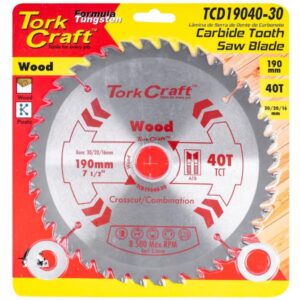 Carbide Tooth Circular Saw Blade 190x40t ™ auto part product photo