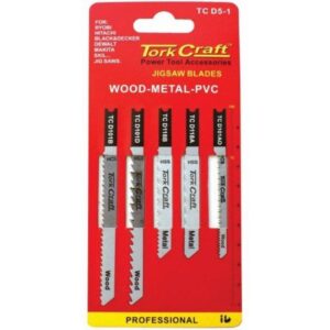 Jigsaw Blade U Shank Metal 5p Tork Craft ™ auto part product photo