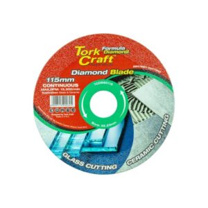 Diamond Blade Glass & Ceramic 115mm Tork Craft ™ auto part product photo