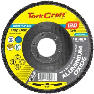 FLAP DISC 115MM P120 GRIT ™ auto part product photo