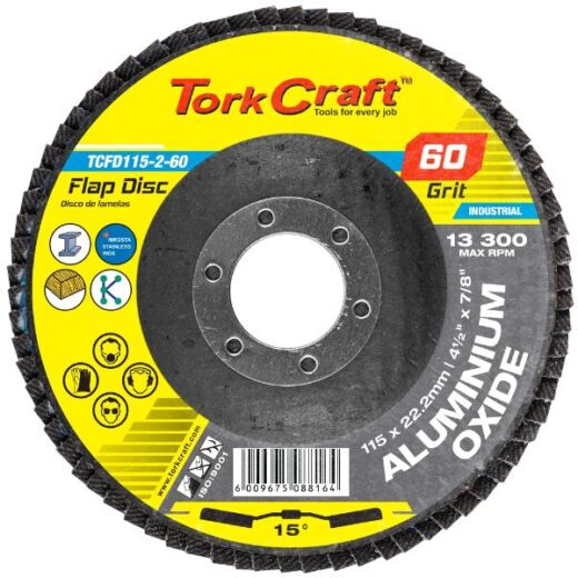 Flap Disc 115Mm P60 Grit ™ 1 FLAP DISC 115MM P60 GRIT ™ auto part product photo