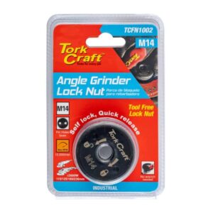 ANGLE GRINDER FLANGE LOCK Nut TOOL LESS ™ auto part product photo