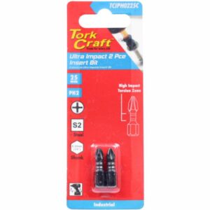 Bit IMPACT PHILLIPS 2 PIECE 2MMX25MM TORK CRAFT ™ auto part product photo