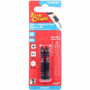 Bit IMPACT PHILLIPS 2 PIECE 2MMX50MM TORK CRAFT ™ auto part product photo