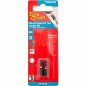 Bit IMPACT SQUARE 2 PIECE #2x25mm TORK CRAFT ™ auto part product photo