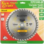 BLADE CIRCULAR Saw CONTRACTOR 210MM X 40t TORK CRAFT auto part product photo