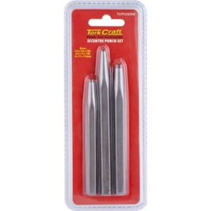Centre Punch Set 3 Piece Tork Craft ™ auto part product photo