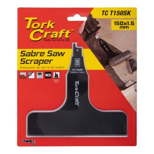 Sabre Saw Scraper 150Mmx1.5Mm Tork Craft ™ 1 SABRE Saw SCRAPER 150mmx1.5mm TORK CRAFT ™ auto part product photo