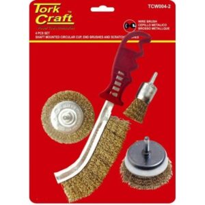 WIRE BRUSH Kit 4 PIECE ™ auto part product photo